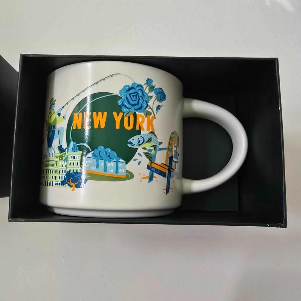 NEW YORK Starbucks Discovery Series, Ceramic Mug, new in box perfect condition